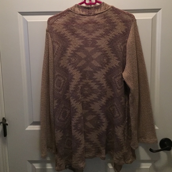 New w/out tags Perch 2XL knit Aztec sweater - Picture 4 of 5