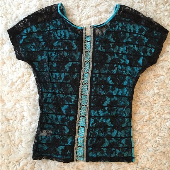 Crash & Burn beaded shirt - Picture 2 of 3