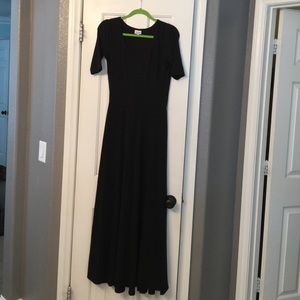 Lularoe Ana dress, black, small