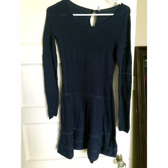 Free People knit long sleeve dress