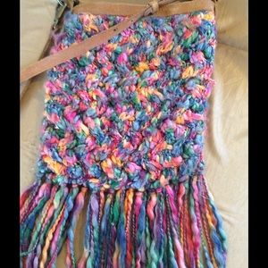 Lucky Brand vintage inspired shoulder bag.