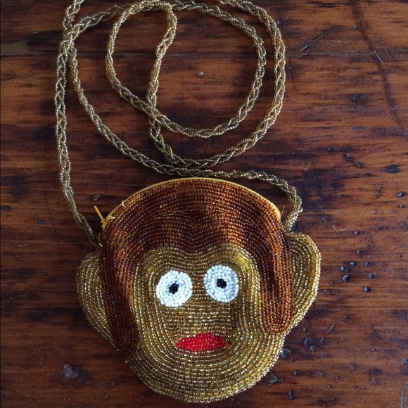 Monkey cross-body bag