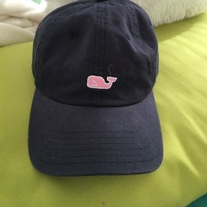 Navy & Pink Vineyard Vines Hat