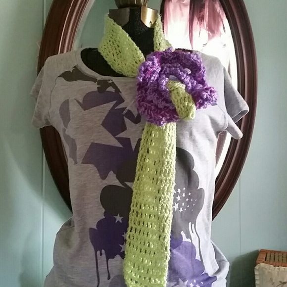 Spring Necklace Scarf - Picture 2 of 4
