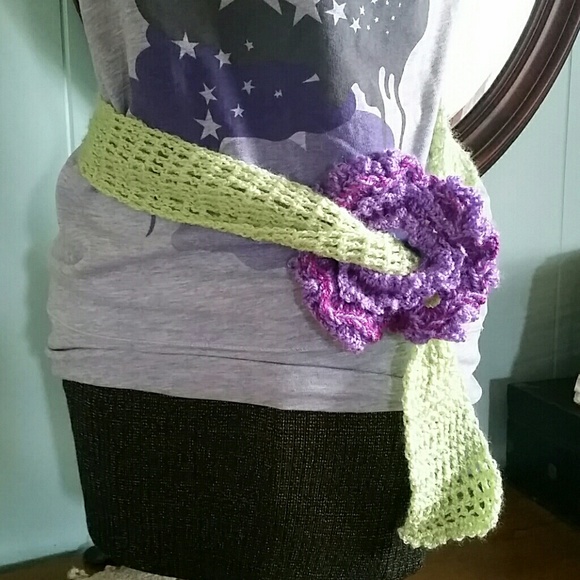 Spring Necklace Scarf - Picture 4 of 4