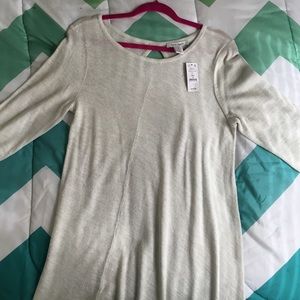Sparkly white tunic