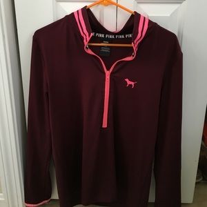 PINK Ultimate 1/4 zip top