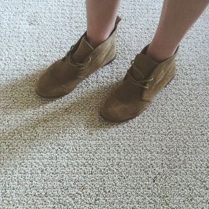 Suede Booties