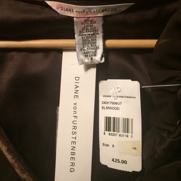 Bundle Authentic Diane Von Furstenberg silk dress - Picture 4 of 4