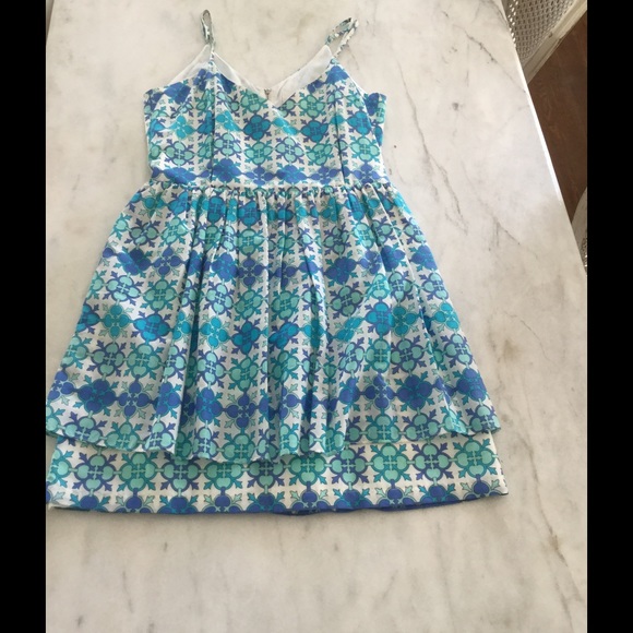 Perfect blue Spring sundress by Julie Brown