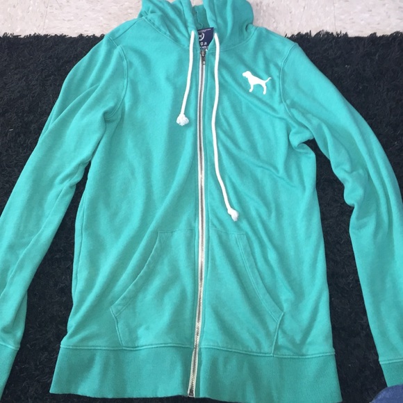 PINK Victoria's Secret Jackets & Blazers - Vs Teal Jacket