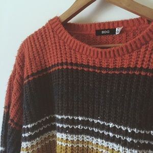 Oversized Colorblock Sweater