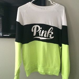 Pink Victoria's Secret crew neck