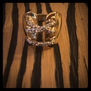 Alexis Bittar- Diamond XOXO Ring!