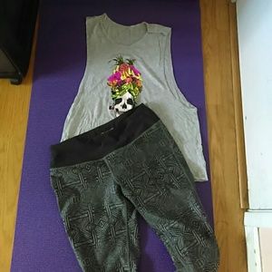 Betsy Johnson yoga set