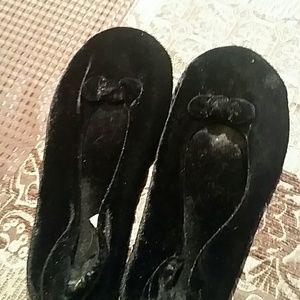 Isotonic velvet slippers