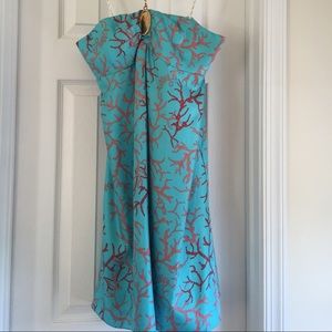 Lily Pulitzer Coral Dress... Missing center stone