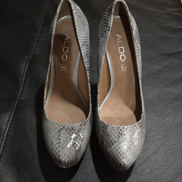 Snake Aldo Platform shoes