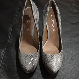 Snake Aldo Platform shoes