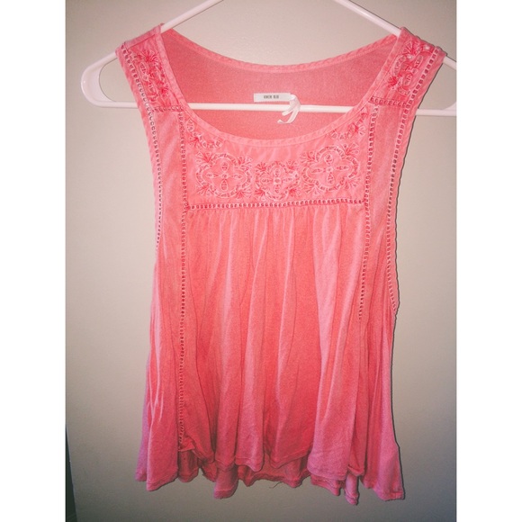 Urban Outfitters Kimchi Blue Embroidered Tank