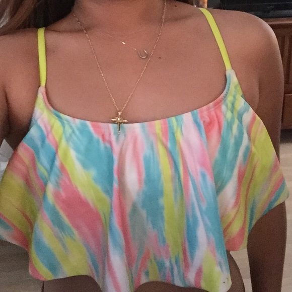 multi colored bikini set - Picture 2 of 3