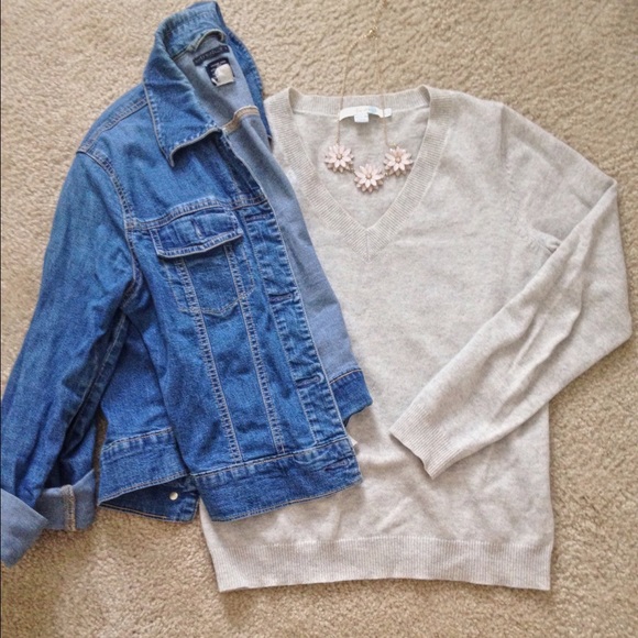 Grey Boden Cashmere Sweater