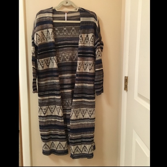 MUST GO! Free People Cocoon Pattern Cardigan - Picture 3 of 4