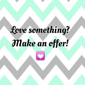 Love something? Make me an offer!