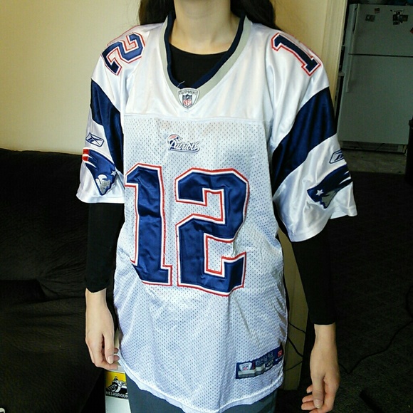 Tom brady nfl official jersy patriots