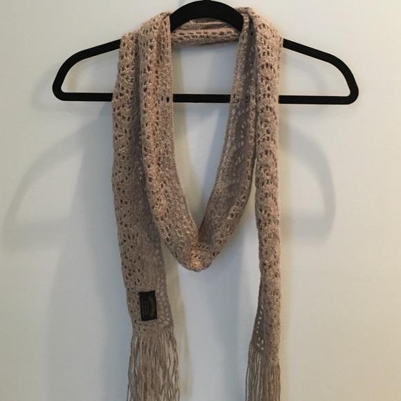 100% Alpaca gray/purple scarf