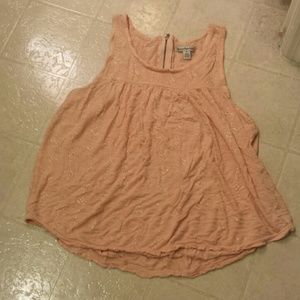 Peach tank top