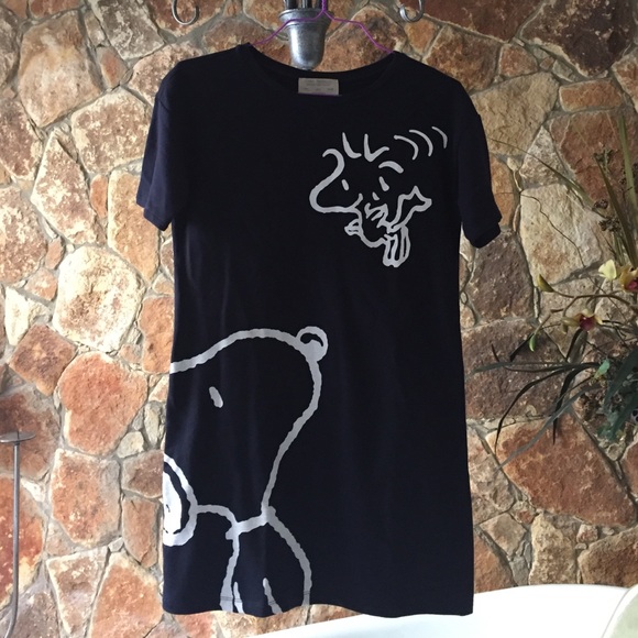 Zara Dresses & Skirts - Black Peanuts Dress