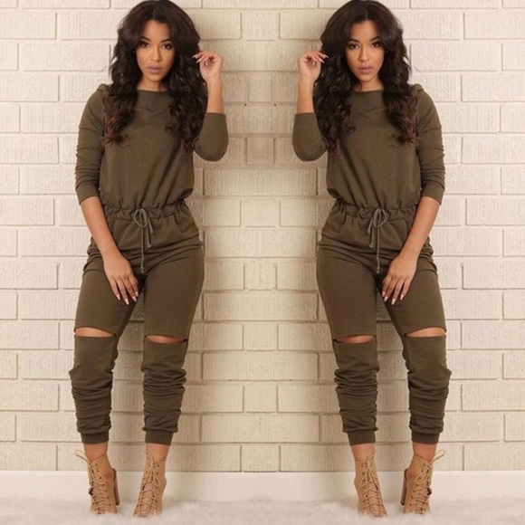 Olive Green Jumper