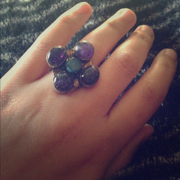 SALE-925 silver ring size 6