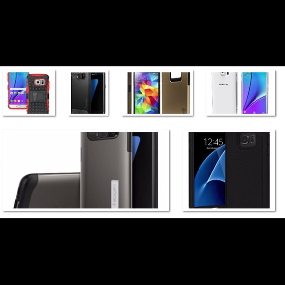 Samsung S7 cell bundle cases and screen protectors