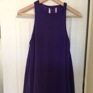 Purple Shift Dress
