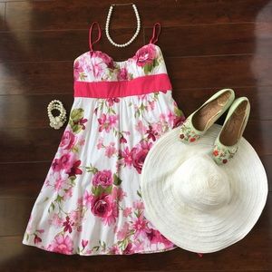 Lovely flower print dress