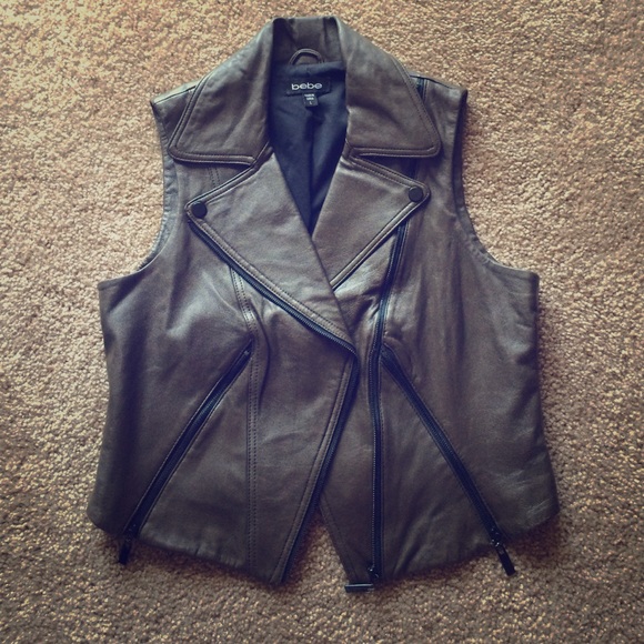 🚫SOLD🚫 Leather Moto Vest