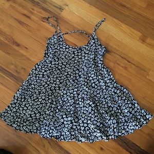 Brandy Melville jada Flower backless dress