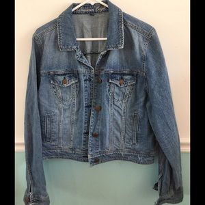 🍀 American Eagle Jean Jacket in Denim XXL