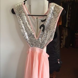 Sequins, Open sides dress