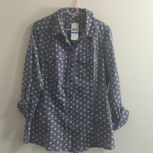 KUT polka dot shirt