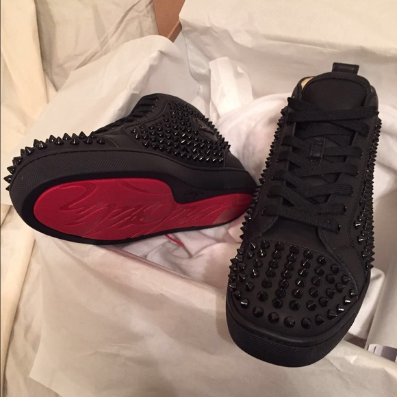 Authentic Loubs black on black with spikes. - Picture 4 of 4