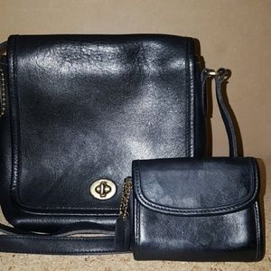 Vintage Coach with small wallet