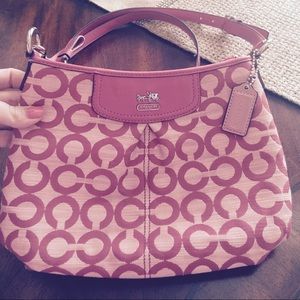 Pink Coach Purse