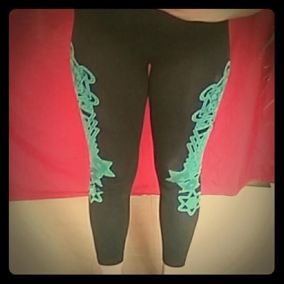 Sacred geometry leggings