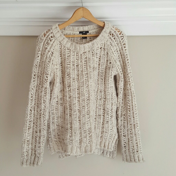 H&M Open Knit Sweater