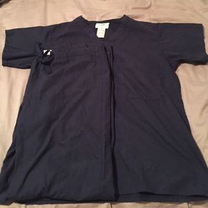 Navy Blue Scrub Set Size XS