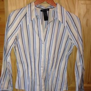 Kenneth Coke Long Sleeve Tailored button up. Sz 6