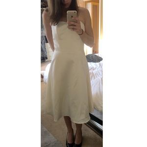 Brand New White House Black Market White Dress!!